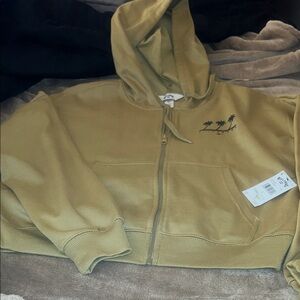 Women billabong full zip hoodie